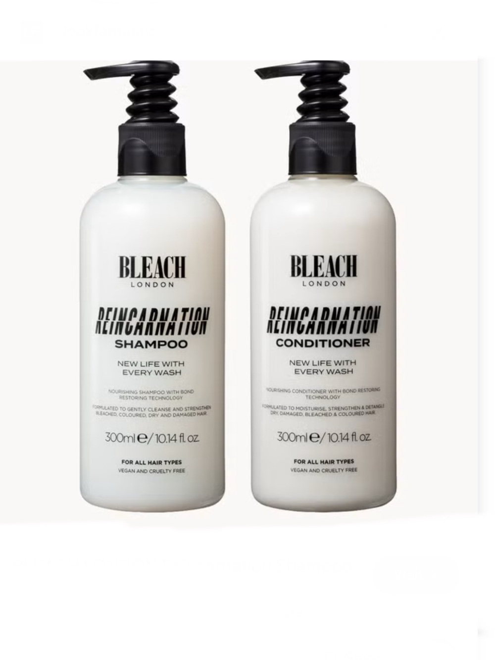 Reincarnation Shampoo & Conditioner Set